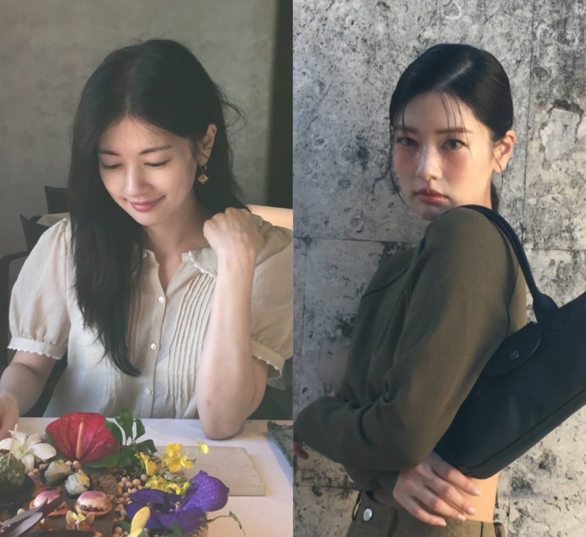 정소민, 과감 크롭 투피스 입고 '모델 포스' 어필