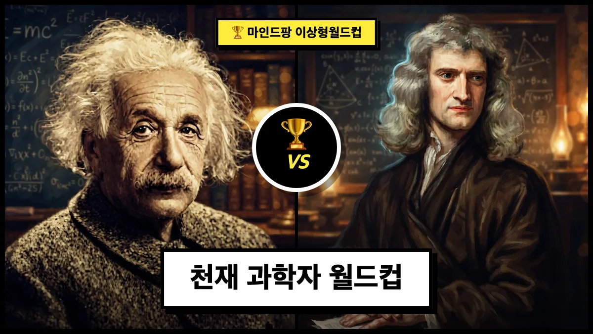 천재 과학자 이상형 월드컵