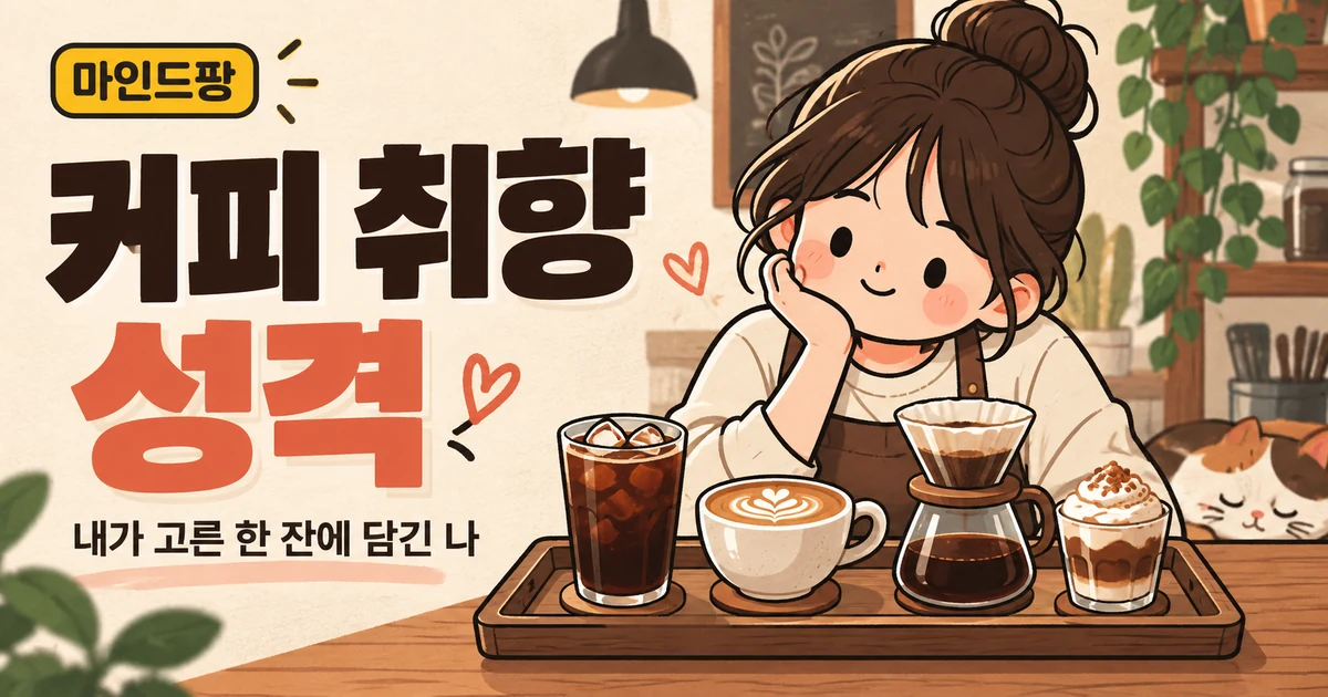 커피 취향 성격 테스트