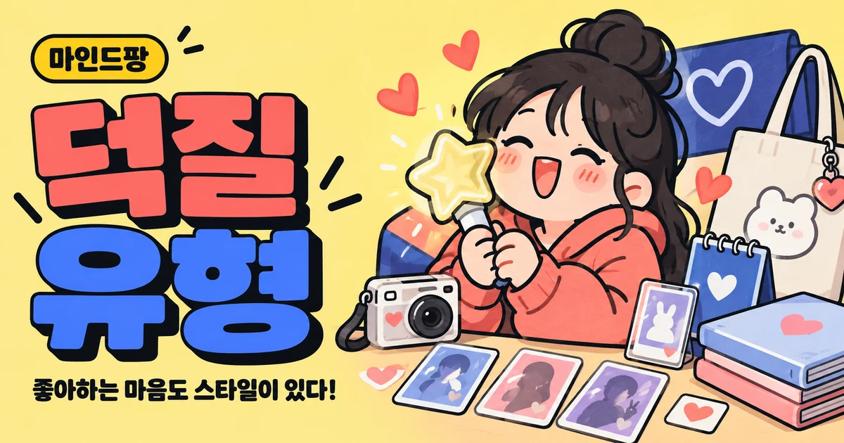 덕질 유형 테스트