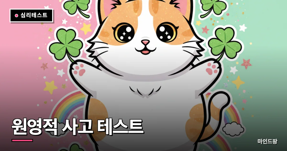 원영적 사고 테스트
